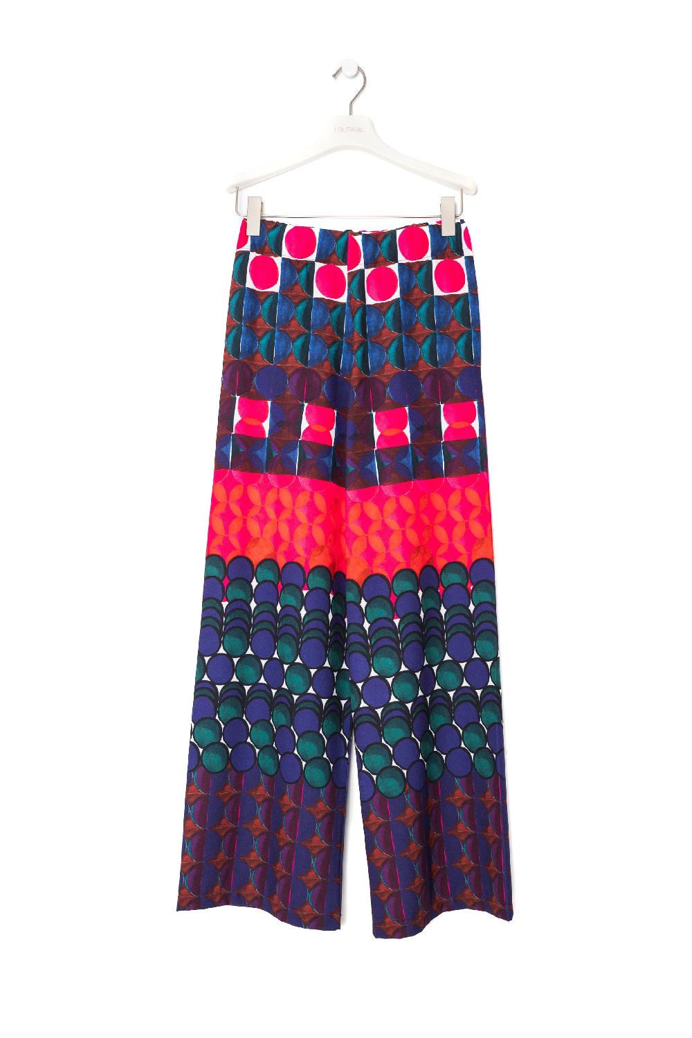 lolitas&l Pantalon largo estampado geometrico LolitasyL Solo queda un día