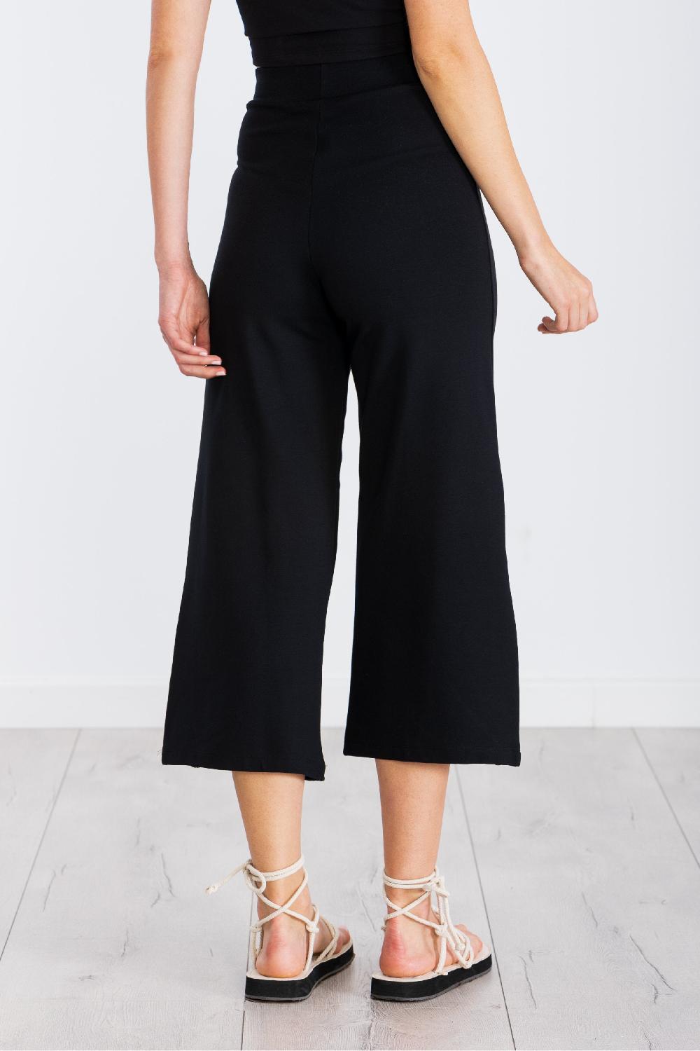 lolitas&l Pantalon negro bordado lateral rejilla LolitasyL Liquidación