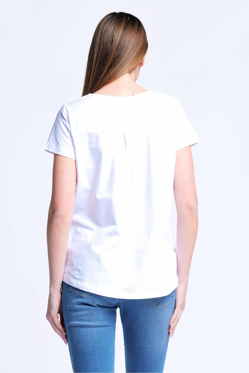 lolitas&l Camiseta blanca algodon escote collar osito strass Lolitas&L Oferta especial