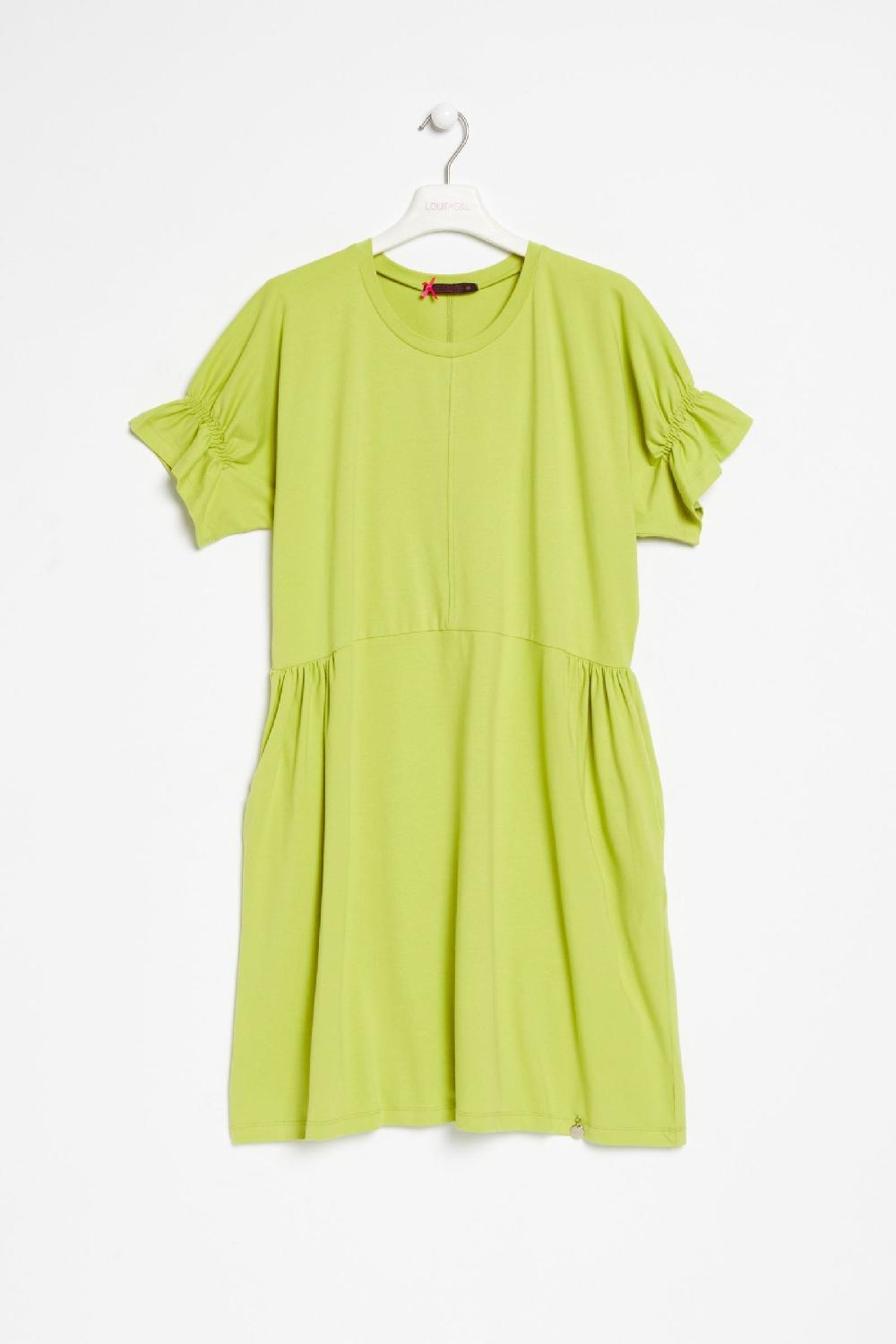 lolitas&l Vestido verde acido corto con bolsillos Lolitas&L Oferta exclusiva