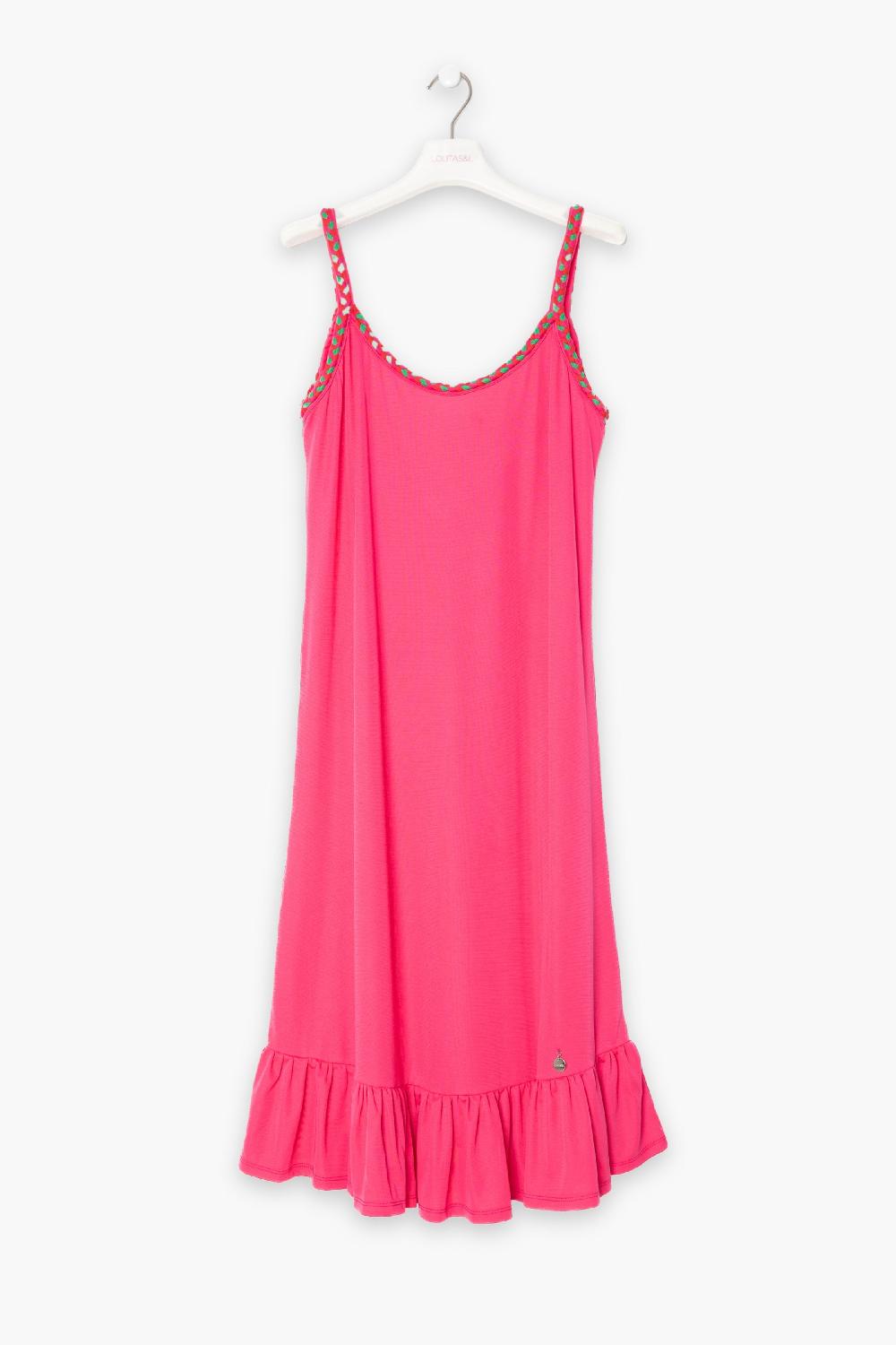 lolitas&l Vestido fucsia largo de tirantes LolitasyL COMPRAR AHORA