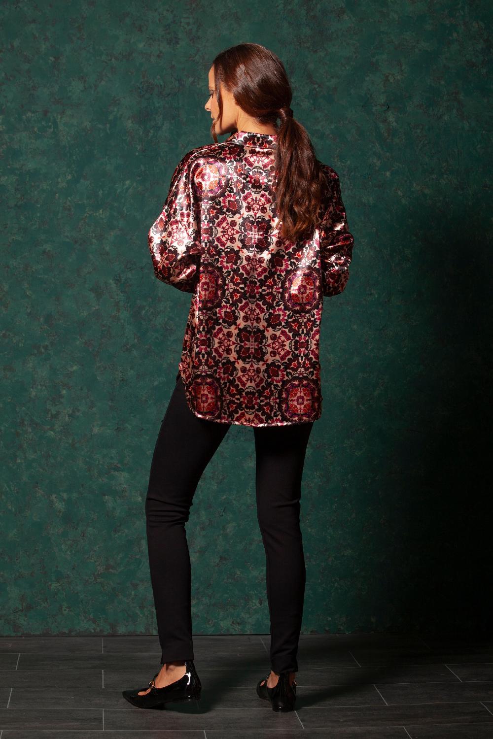 lolitas&l Camisa saten estampado Carpet LolitasyL Tienda de fábrica