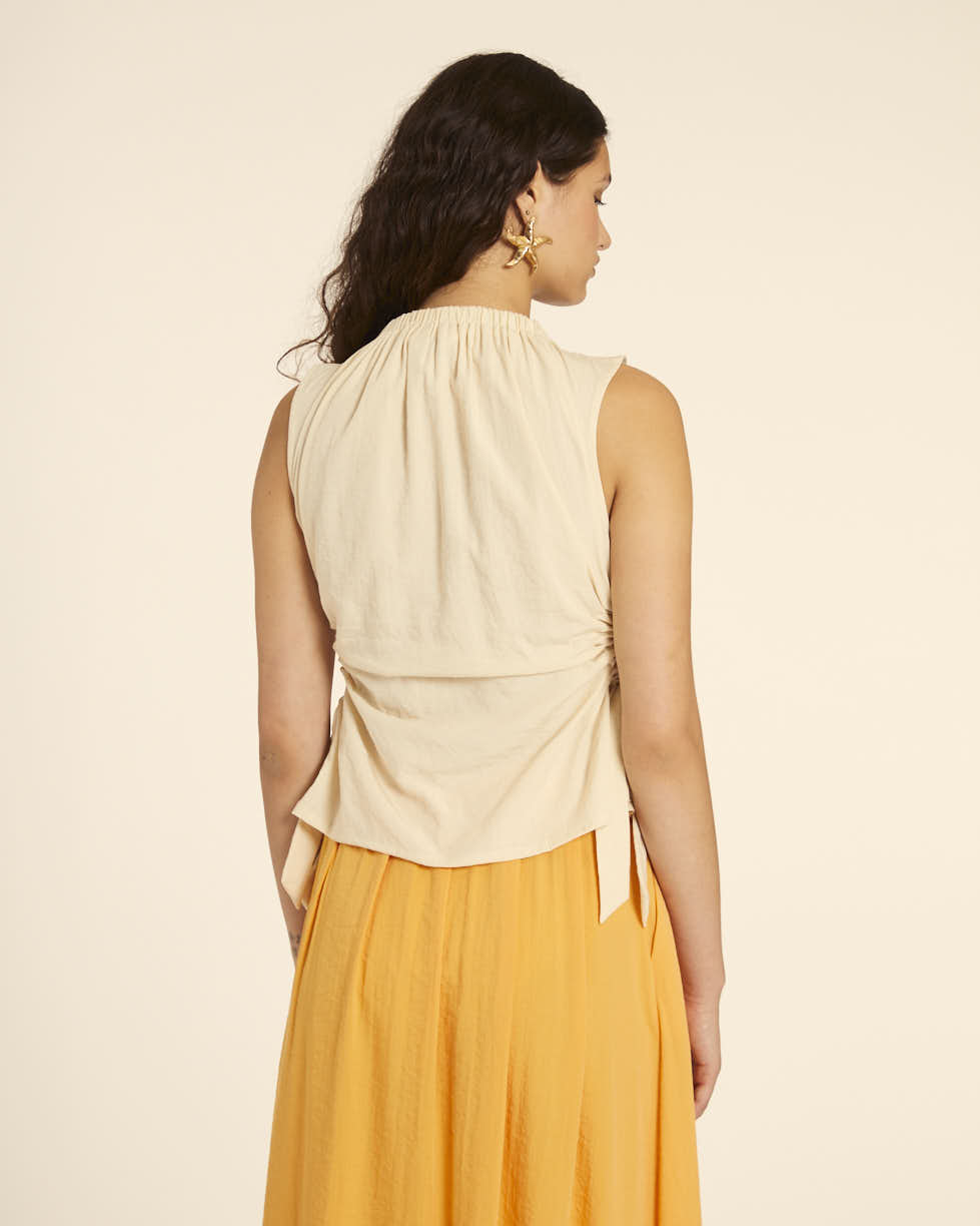 pepaloves TOP CUT OUT CREMA Rebajas