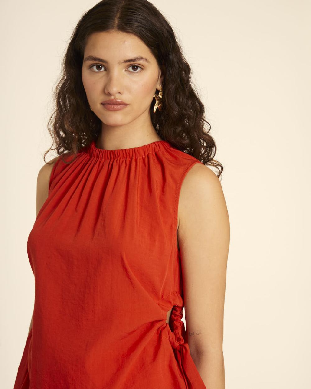 pepaloves TOP CUT OUT ROJO Ofertas