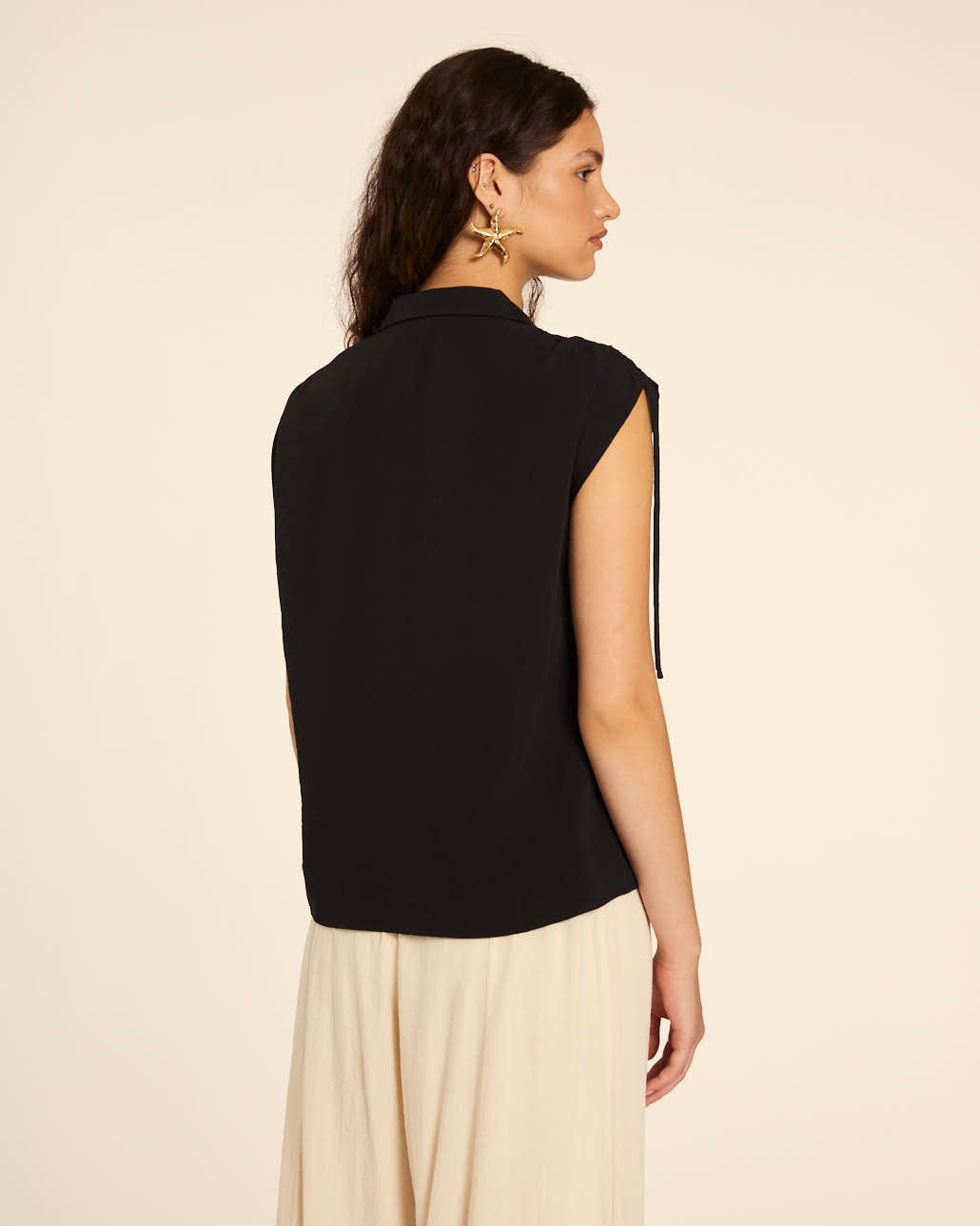 pepaloves CAMISA CON ESTRELLAS NEGRA Rebajas de fábrica