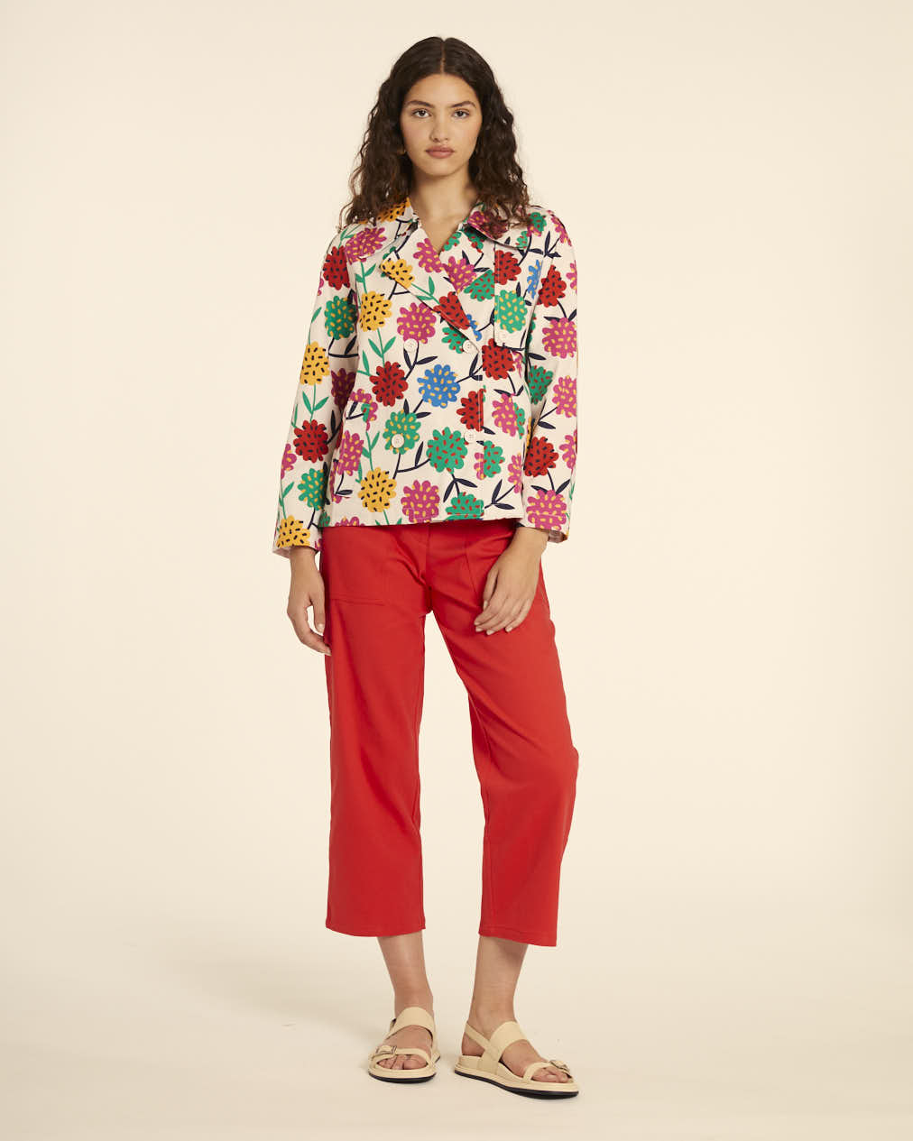 pepaloves TRENCH CORTO FLORES Descuento