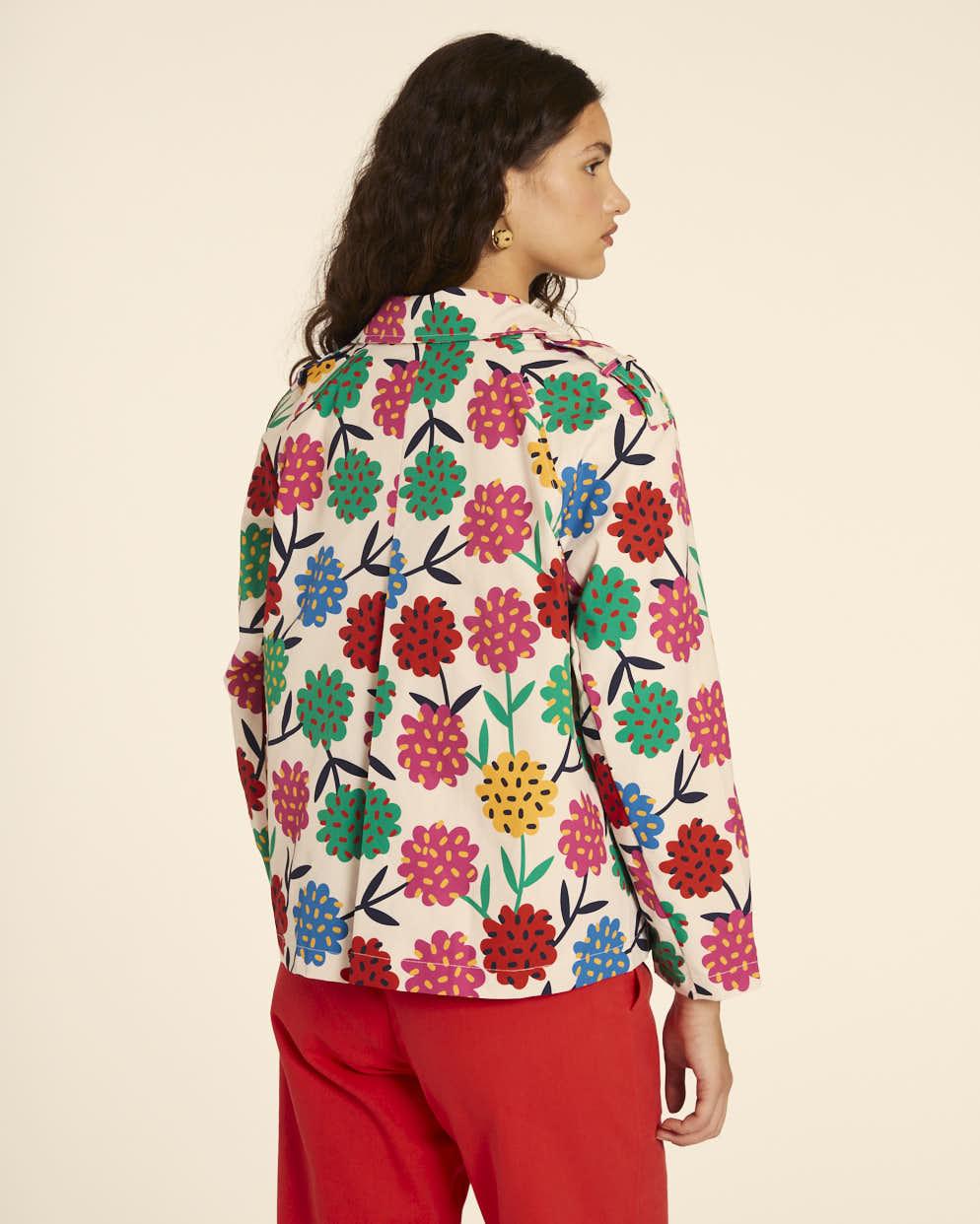 pepaloves TRENCH CORTO FLORES Descuento