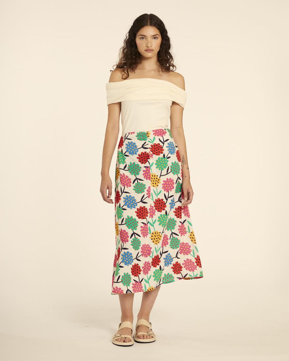 pepaloves TOP CUELLO BARDOT CREMA Tienda