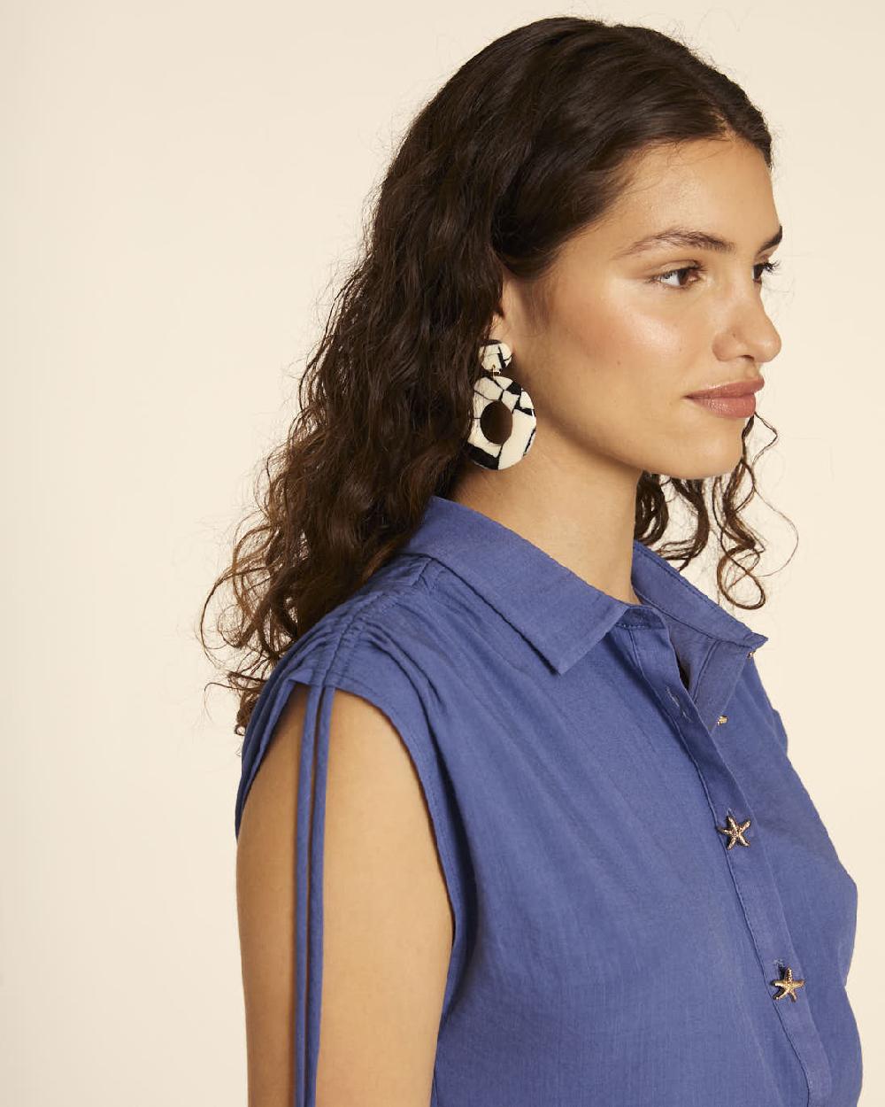 pepaloves CAMISA CON ESTRELLAS AZUL Últimos 2 días