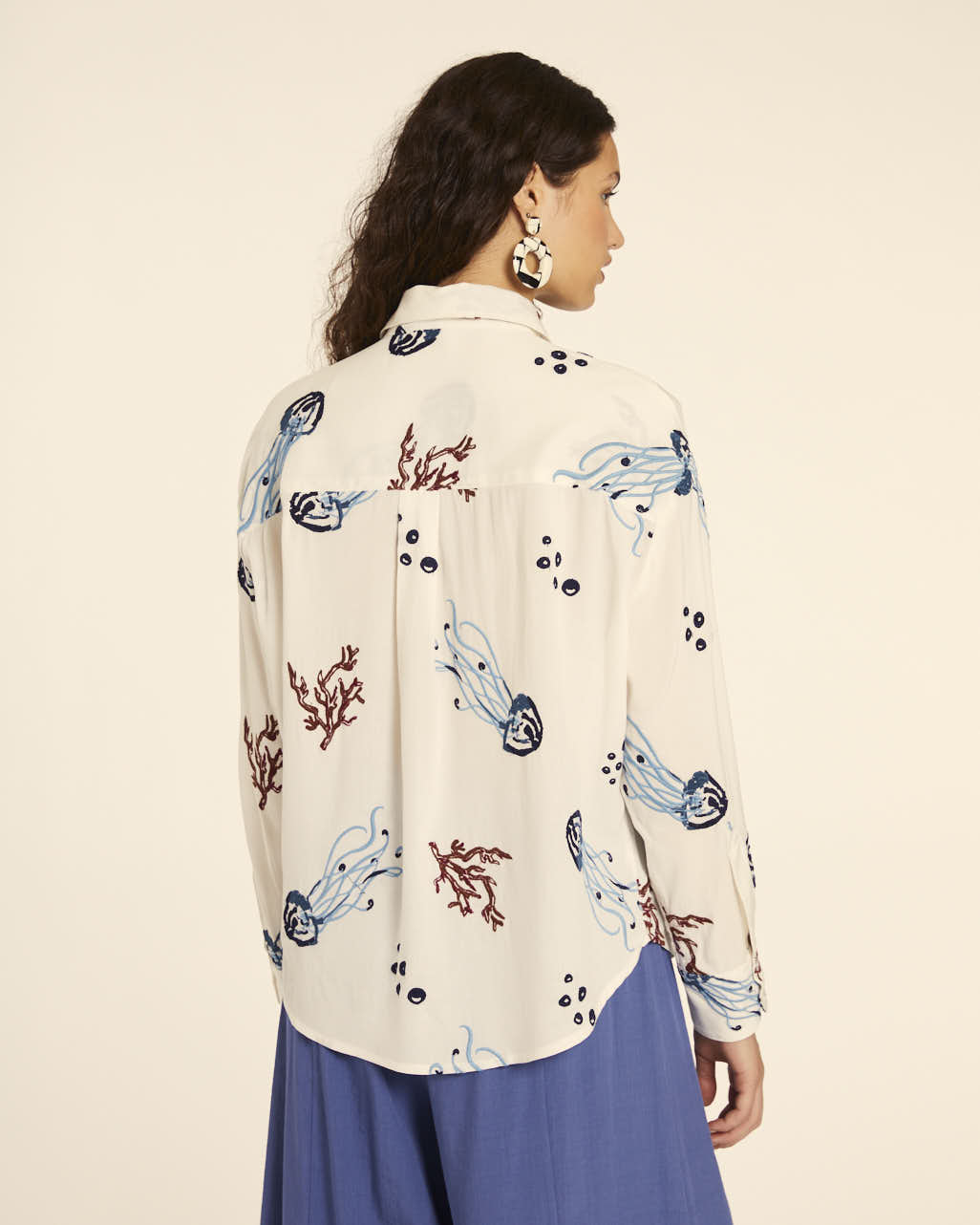 pepaloves CAMISA BORDADO MEDUSAS Tienda