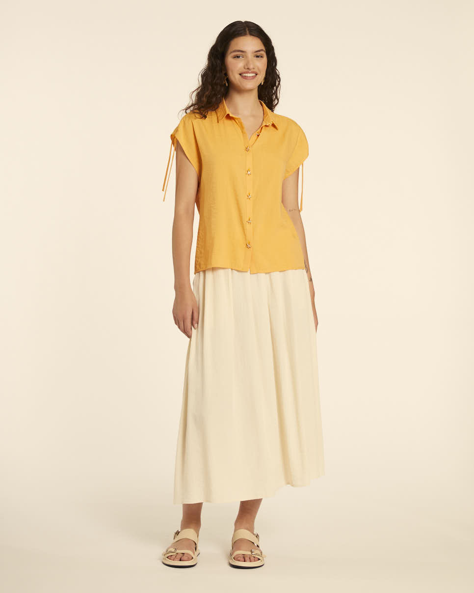 pepaloves CAMISA CON ESTRELLAS AMARILLO Rebajas online