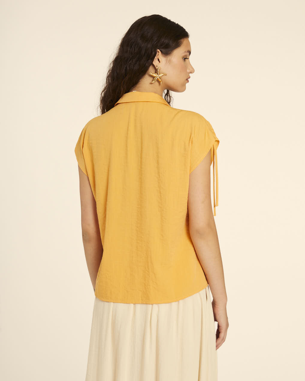 pepaloves CAMISA CON ESTRELLAS AMARILLO Rebajas online