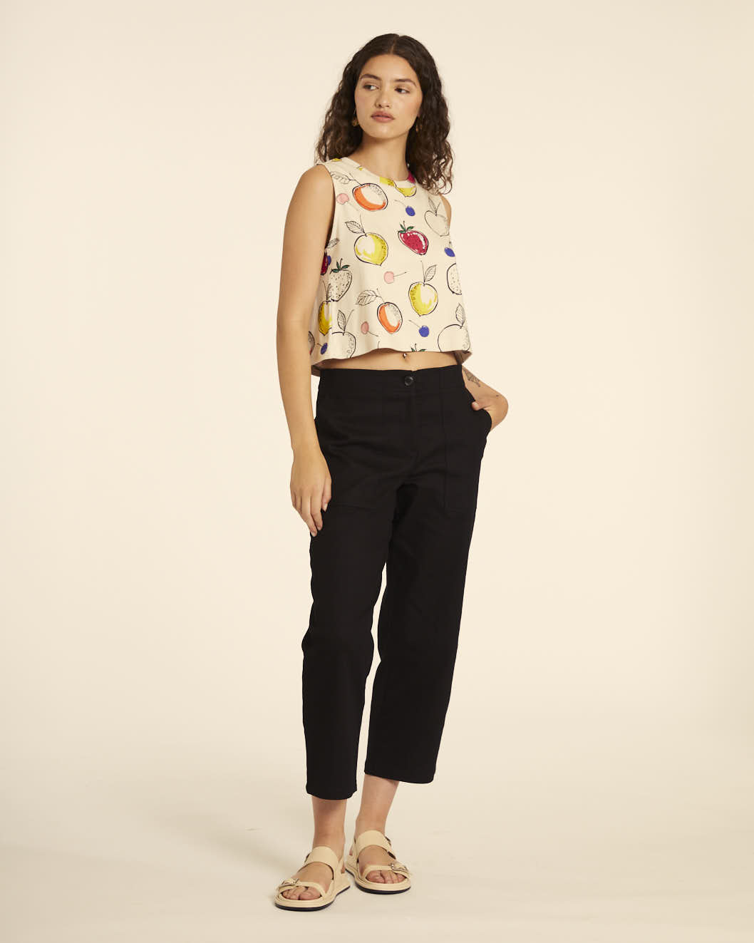 pepaloves CROP TOP FRUTAS Envío gratis