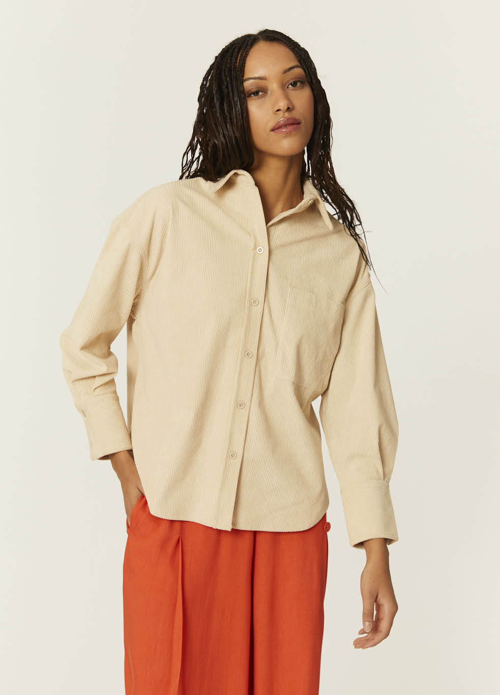 pepaloves CAMISA PANA BEIGE ÚLTIMAS EDICIONES
