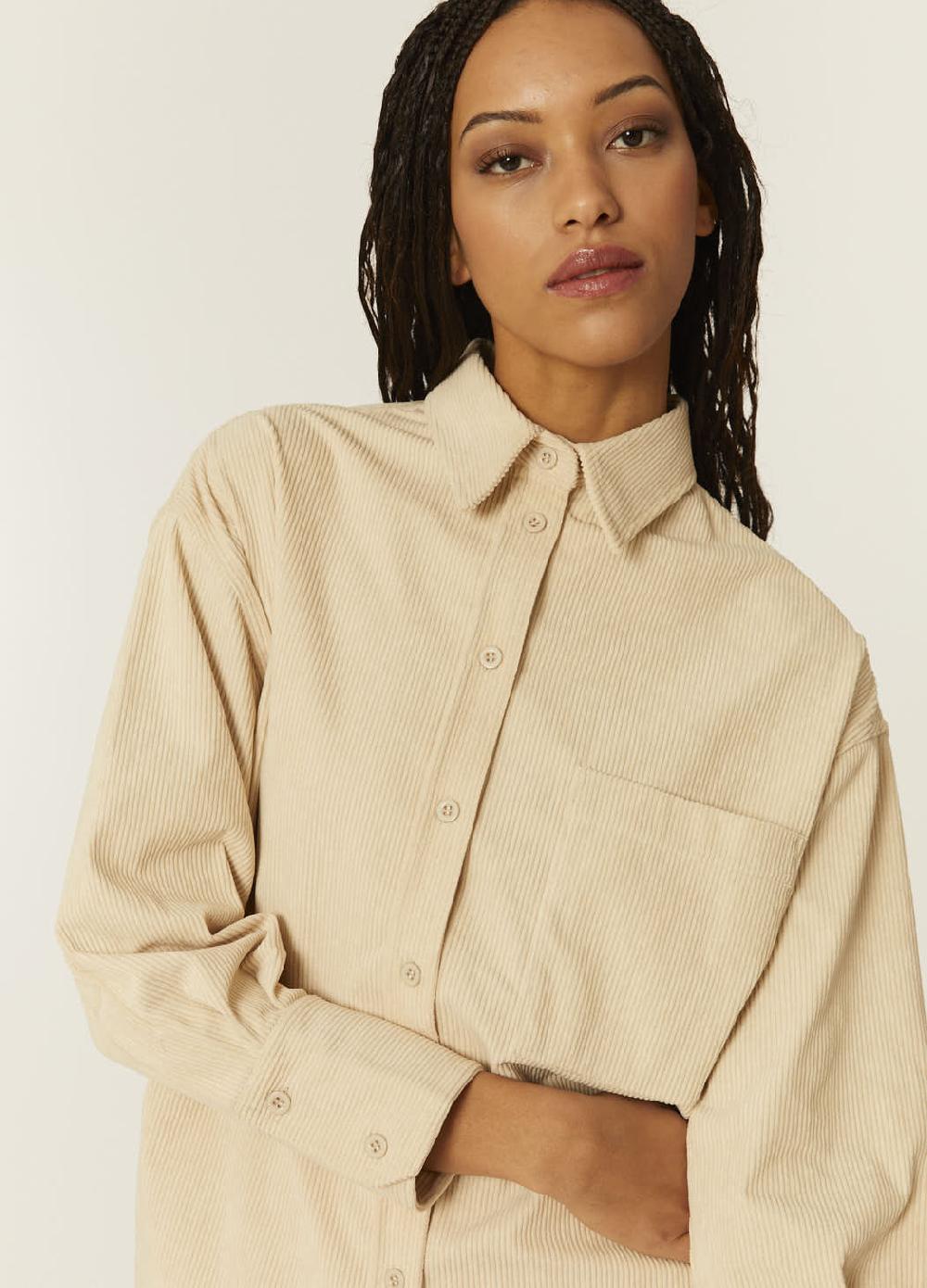 pepaloves CAMISA PANA BEIGE ÚLTIMAS EDICIONES