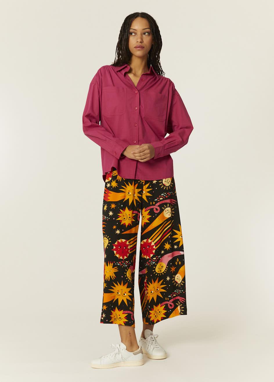 pepaloves CAMISA OVERSIZE CEREZA Descuento por venta flash
