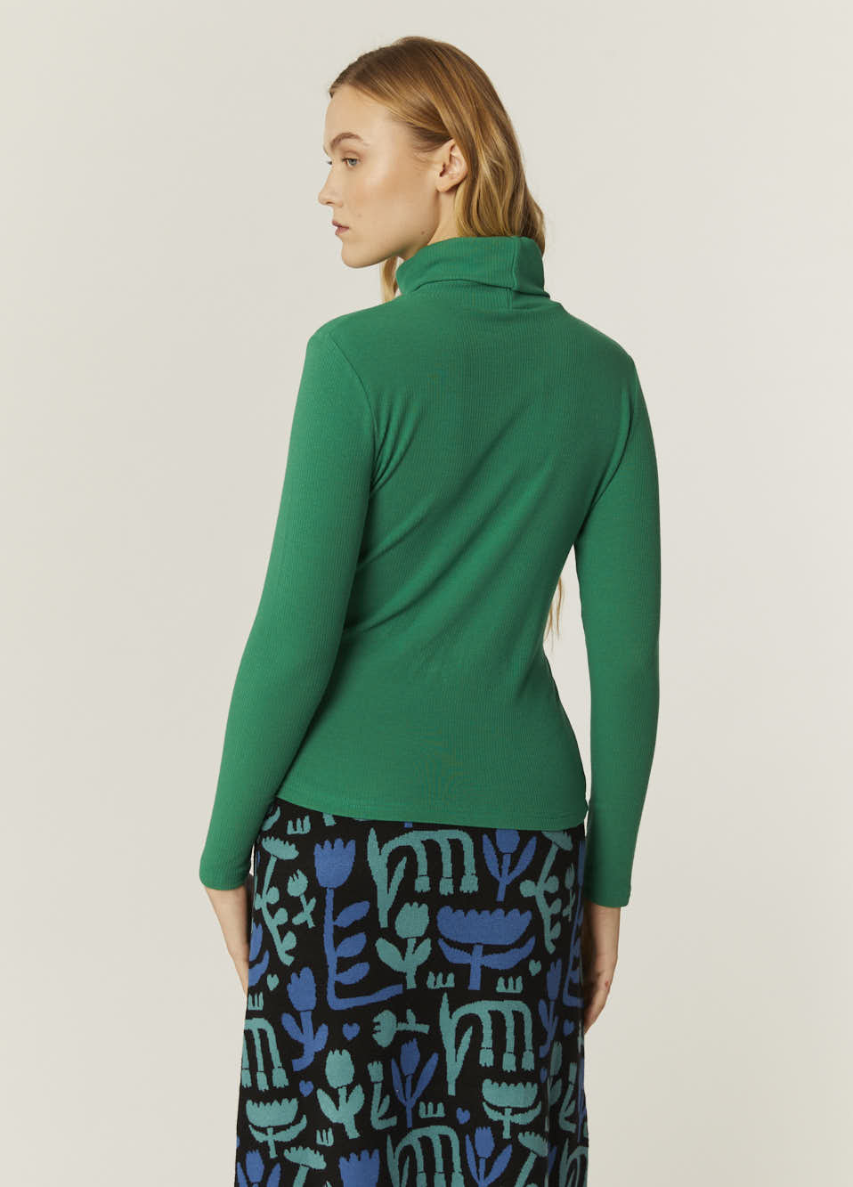 pepaloves TOP CANALE CUELLO ALTO VERDE Outlet