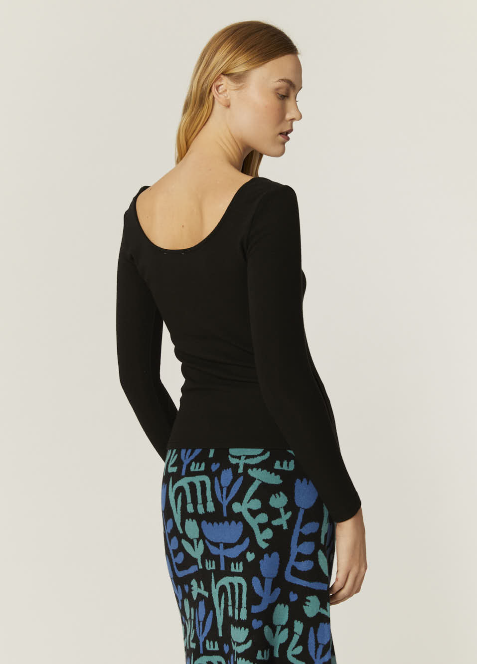 pepaloves TOP CANALE CUELLO U NEGRO Rebajas