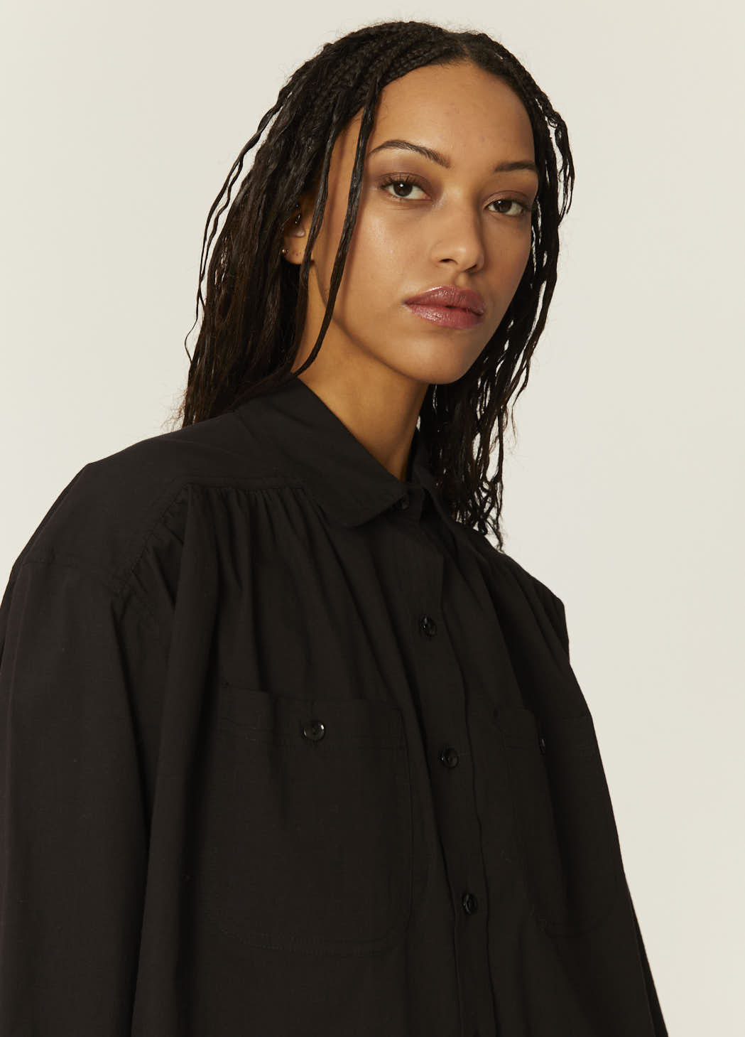 pepaloves CAMISA OVERSIZE NEGRA Rebajas baratas