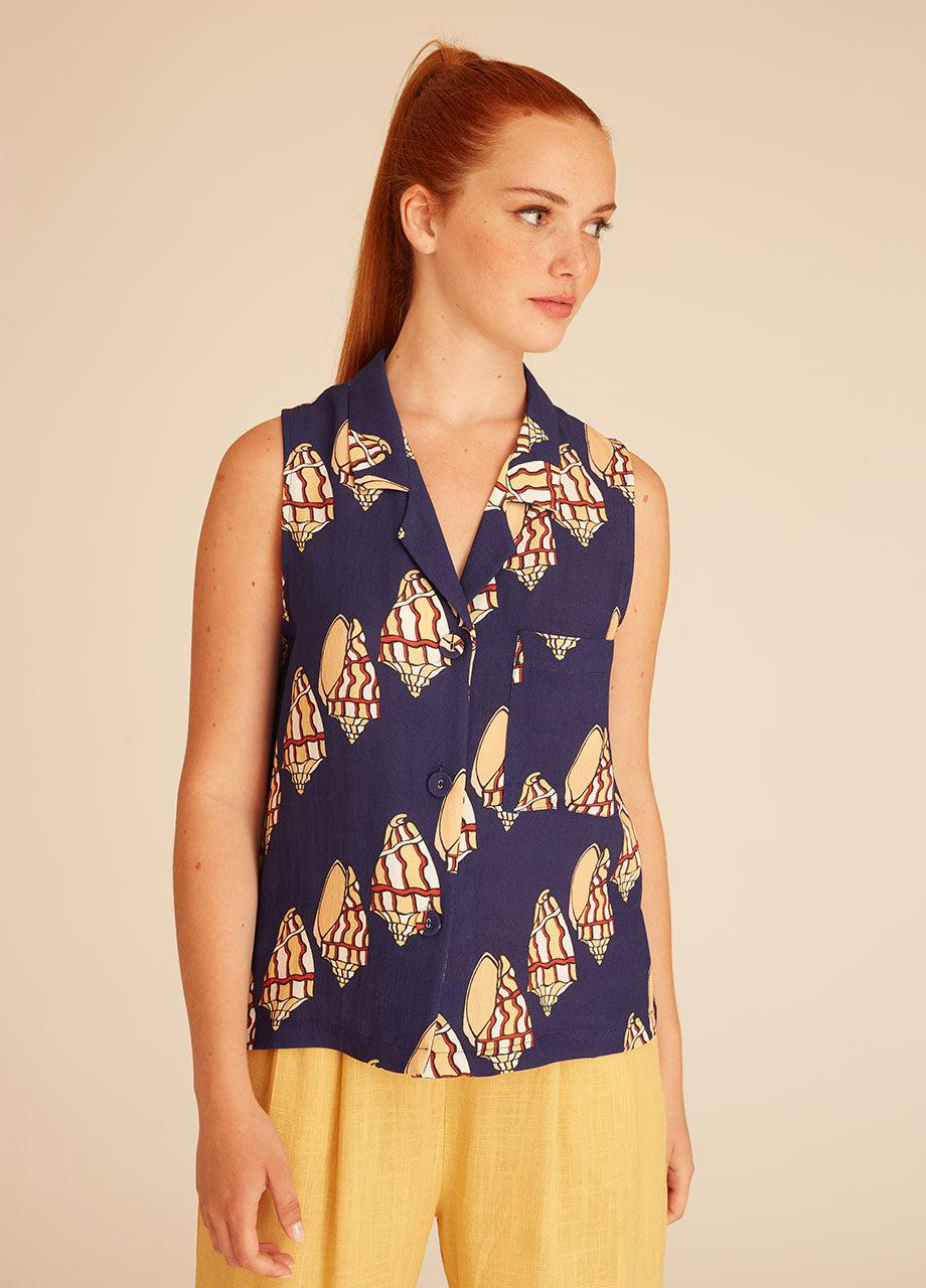 pepaloves CONCH BLOUSE Tienda de fábrica