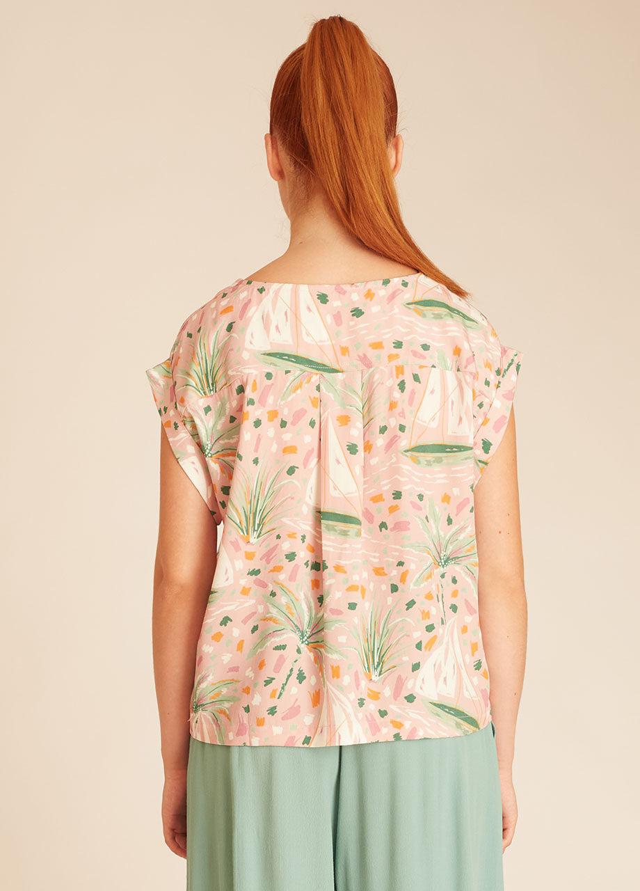 pepaloves PINK BOATS BLOUSE Ahorra y exporta