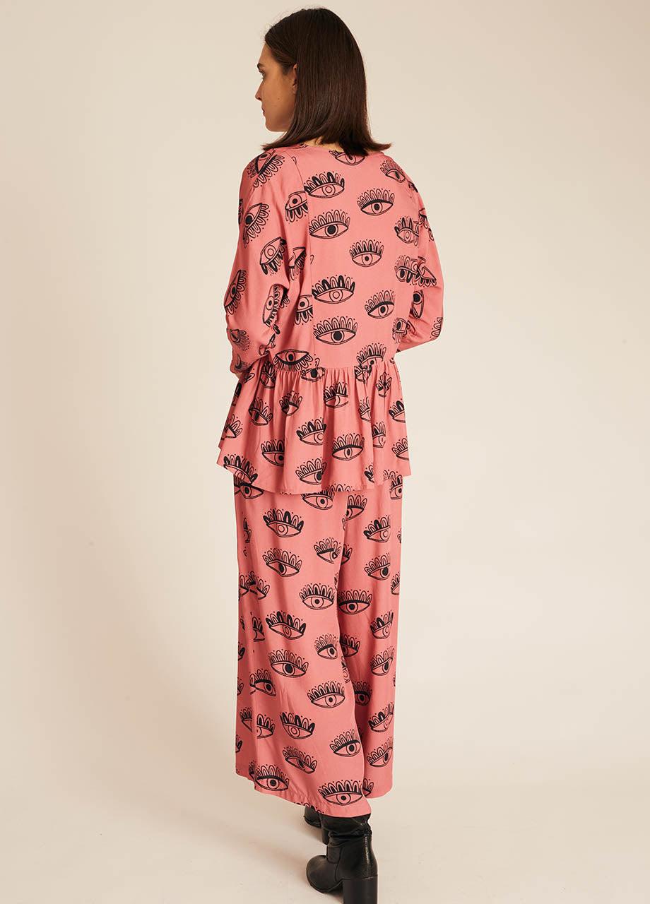 pepaloves EYE PRINT BLOUSE Precios de Black Friday