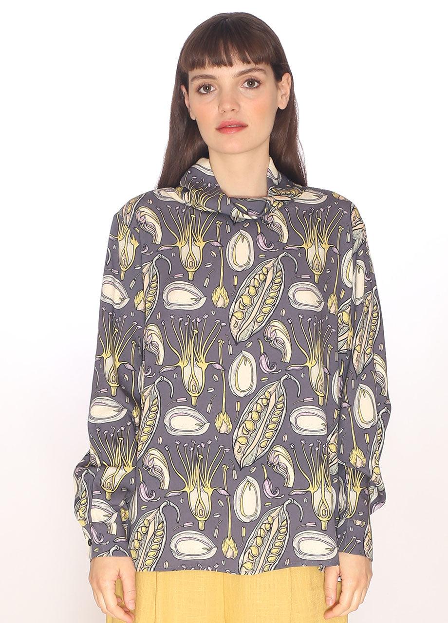 pepaloves 110130_SEEDS PRINT BLOUSE Oferta exclusiva