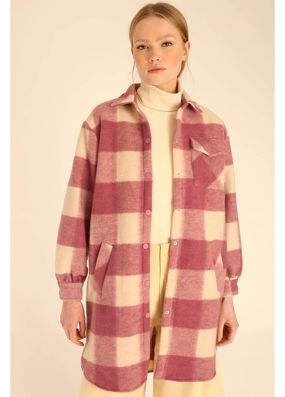 pepaloves SQUARES OVERSHIRT ROSE Devoluciones gratuitas