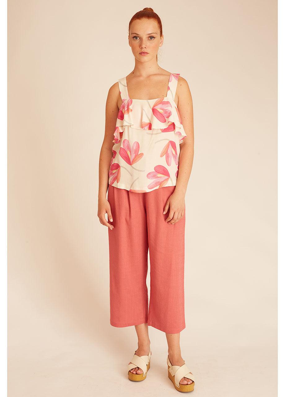 pepaloves PINK FLOWERS TOP Gran oferta