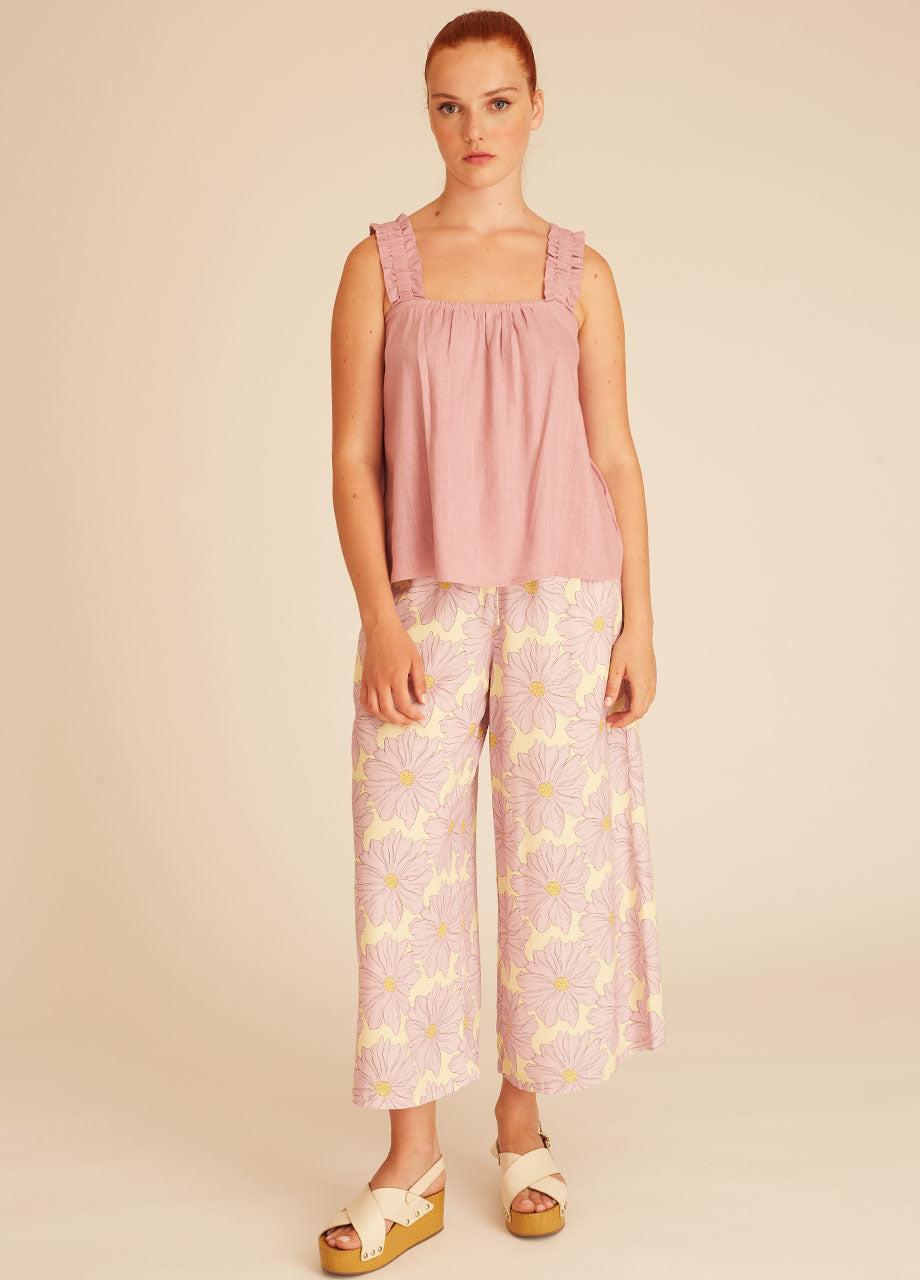 pepaloves LINEN TOP LILAC Ventas relámpago
