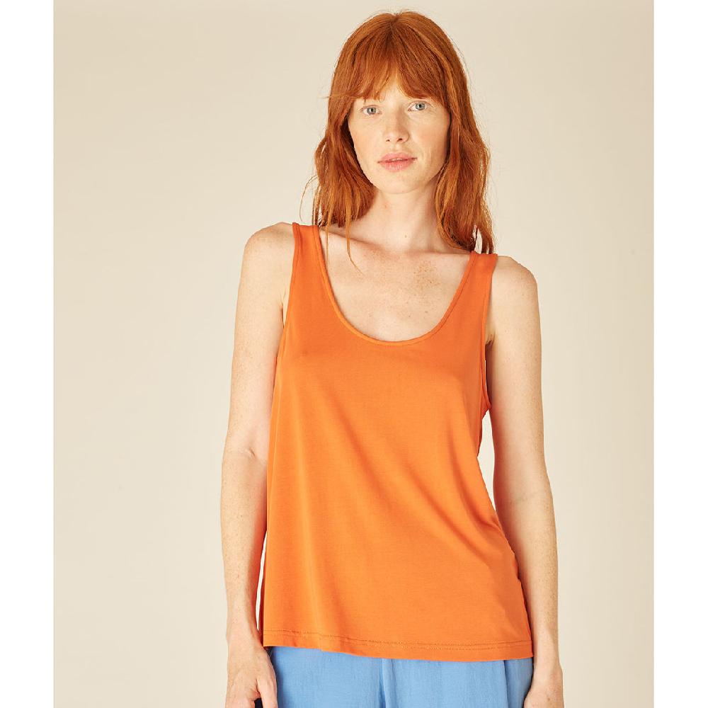 pepaloves MODAL TANK TOP ORANGE Últimos 2 días