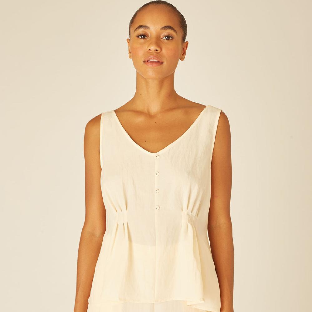 pepaloves BLUSA EVASÉ CREMA