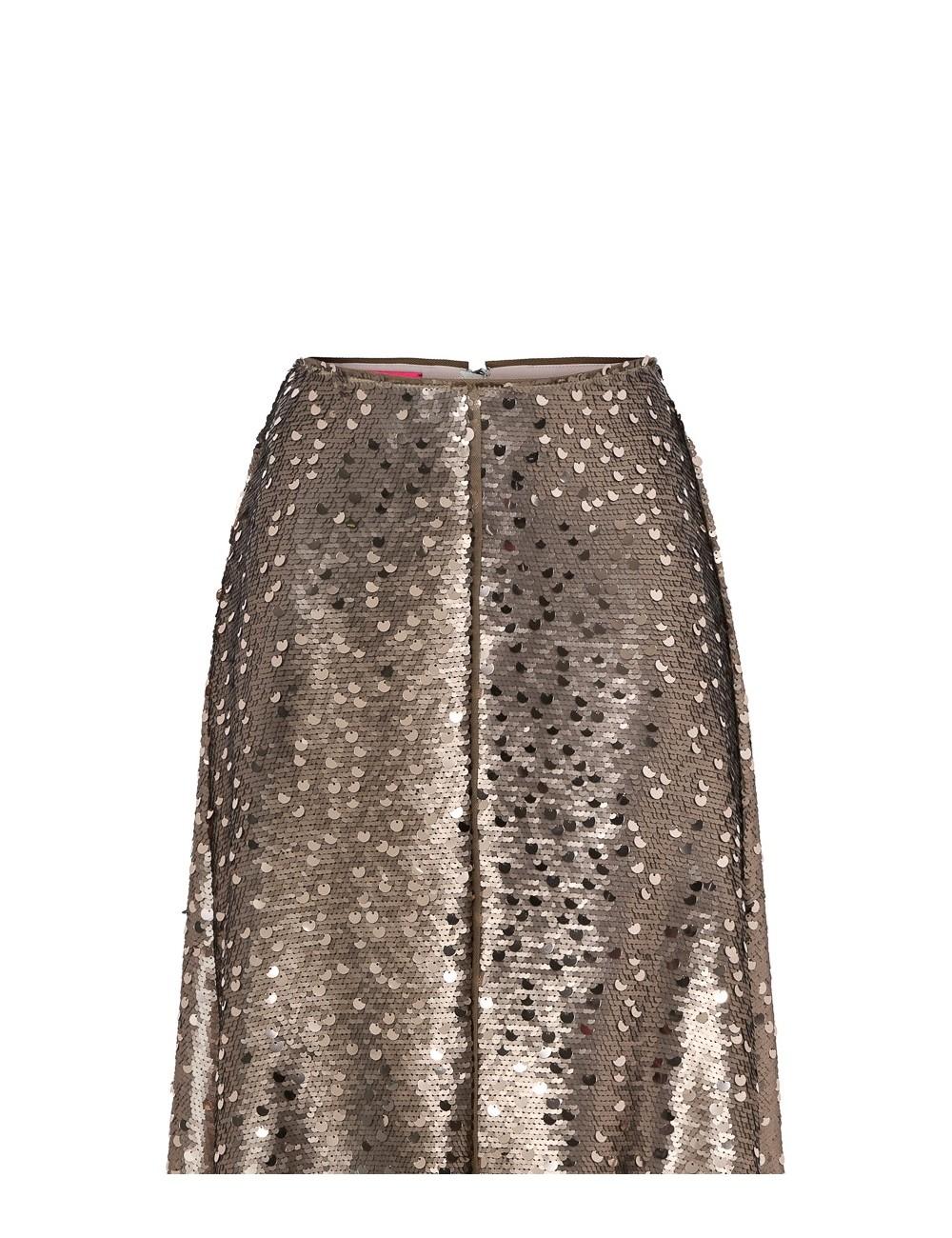 pertegaz Falda larga de paillettes Rebajas baratas