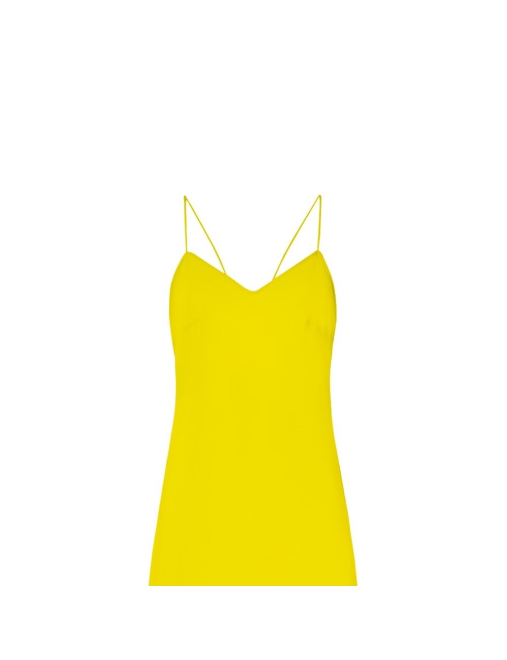 pertegaz Vestido lencero amarillo Solo hoy