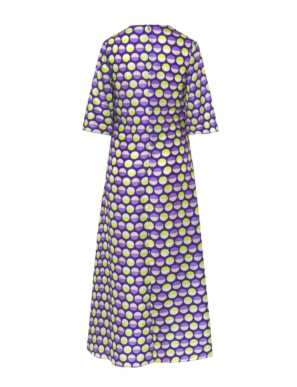 pertegaz Vestido túnica print lunares Liquidación