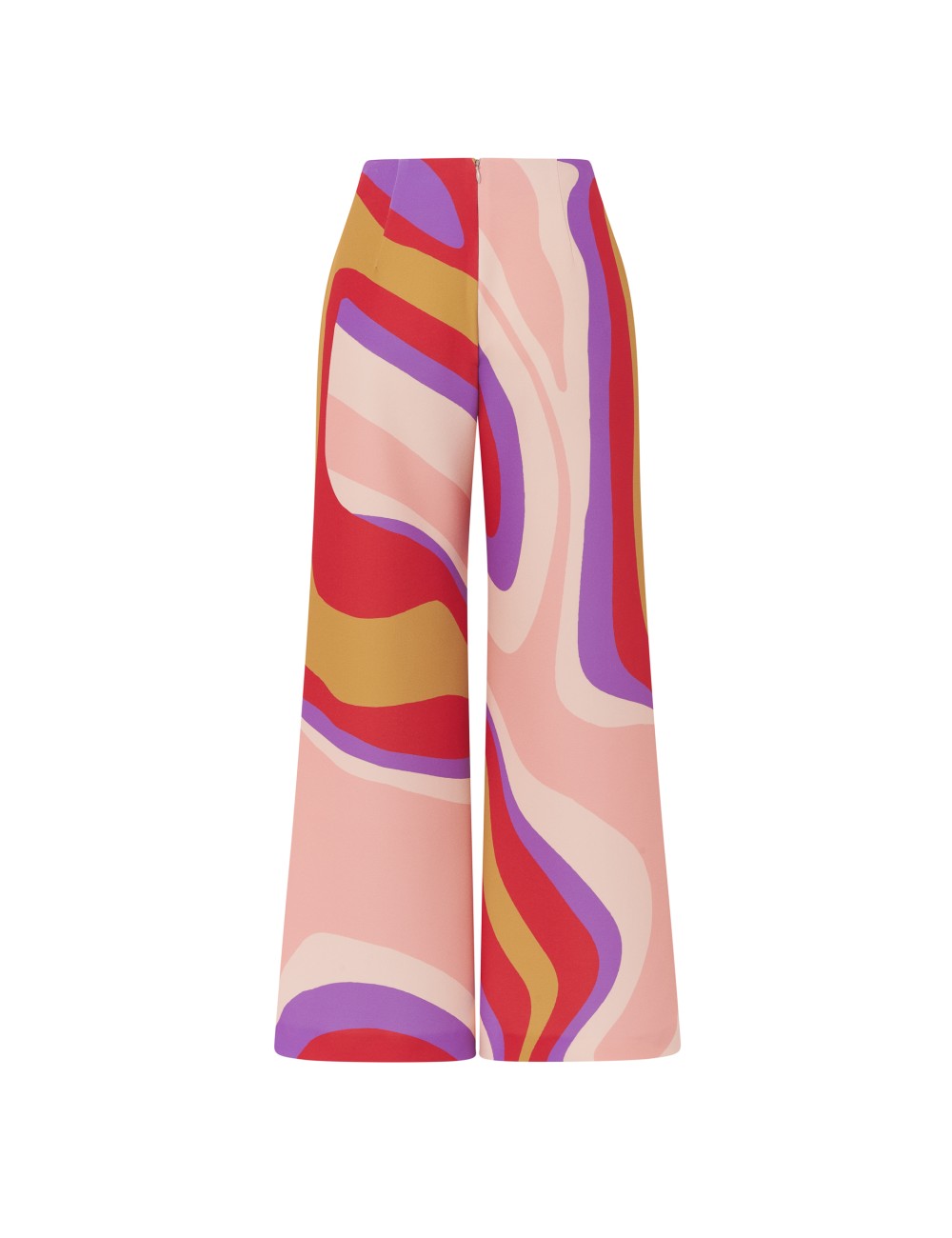 pertegaz Pantalón crepe print ondas Solo queda un día
