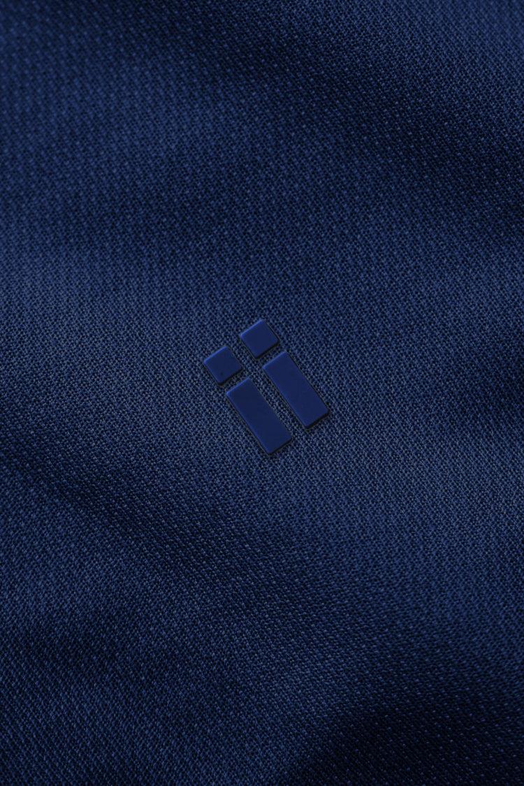 ﻿sepiia Camisa casual hombre azul marino regular logo Precio ultrabajo