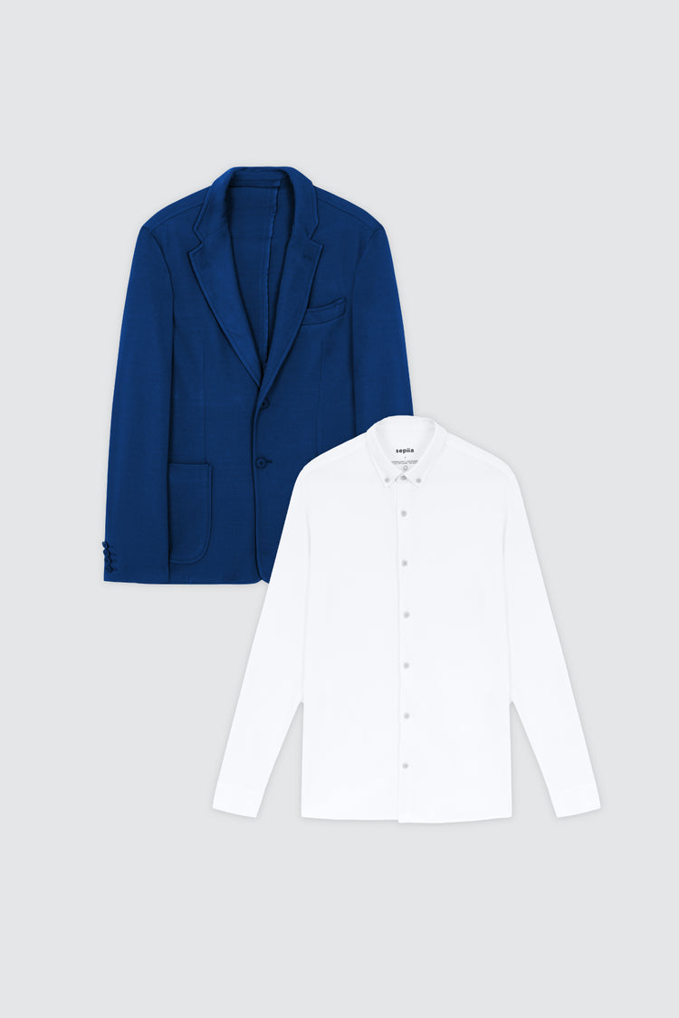 sepiia Pack americana + camisa casual