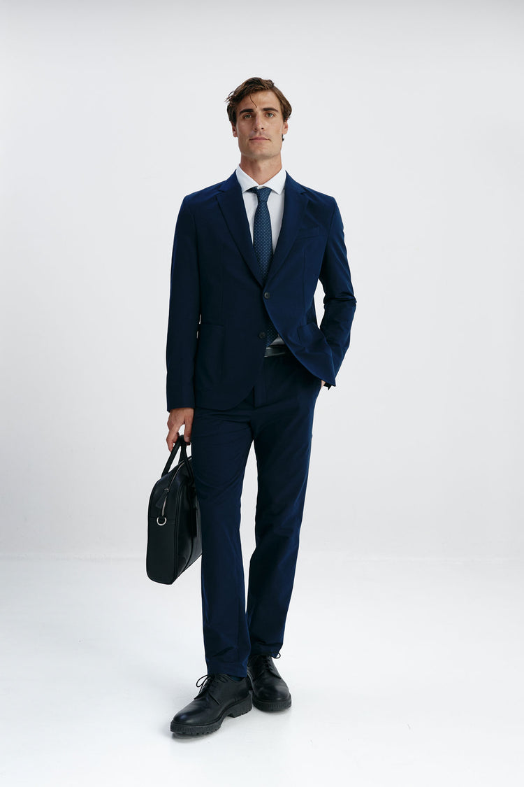 sepiia Americana Nova de hombre azul marino En oferta