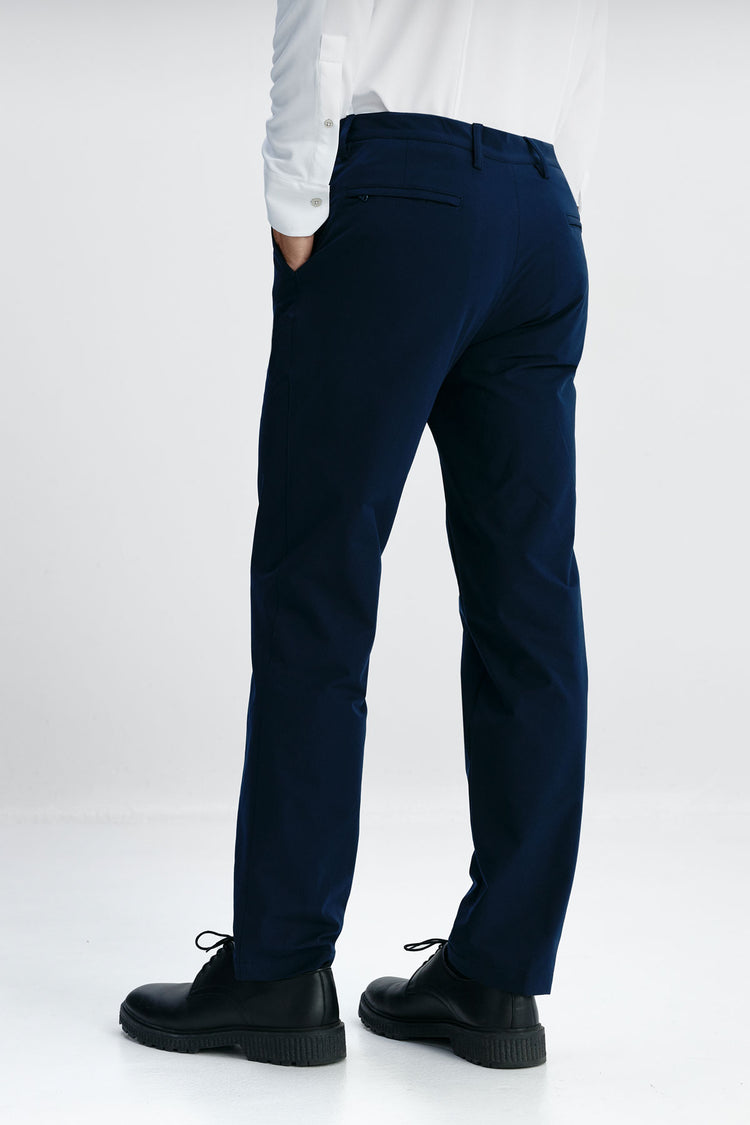 sepiia Pantalón de hombre Nova marino slim Libre de impuestos