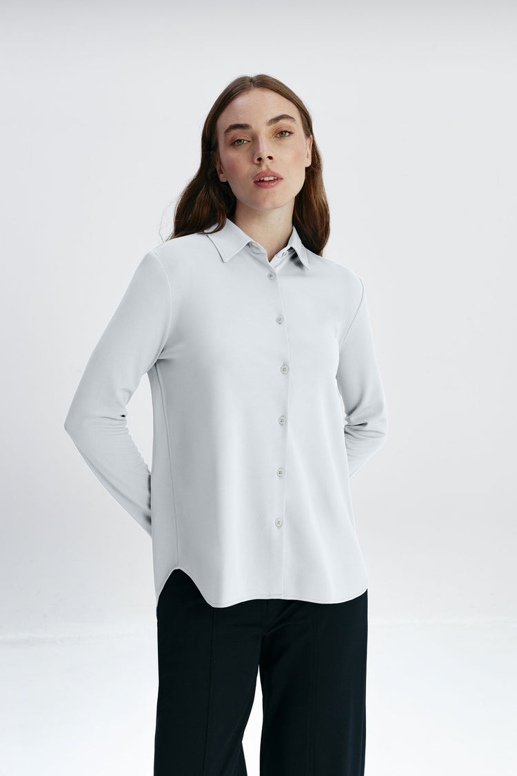 sepiia Camisa de mujer Blanca Oversized 2025