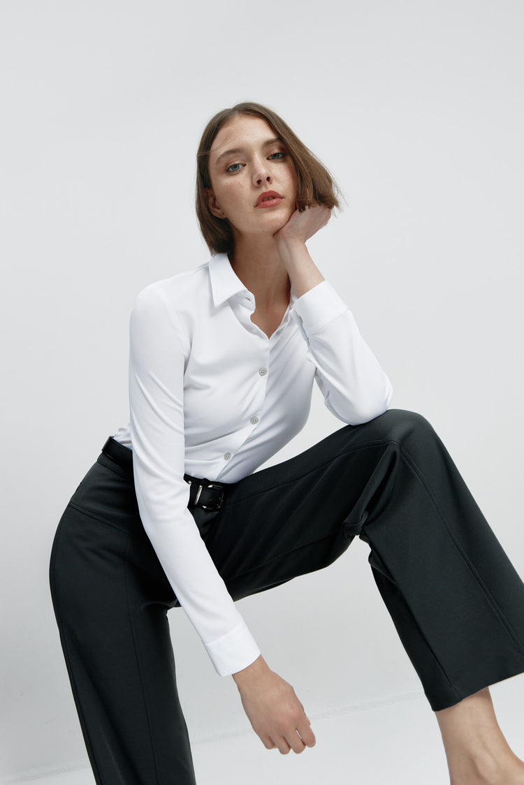 sepiia Pantalón 24/7 de mujer negro Outlet