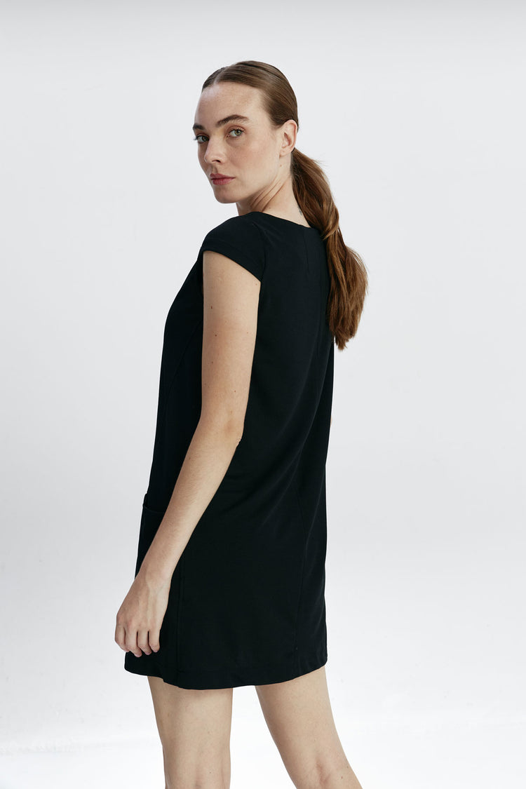 sepiia Vestido mujer negro Maggoo Ventas relámpago