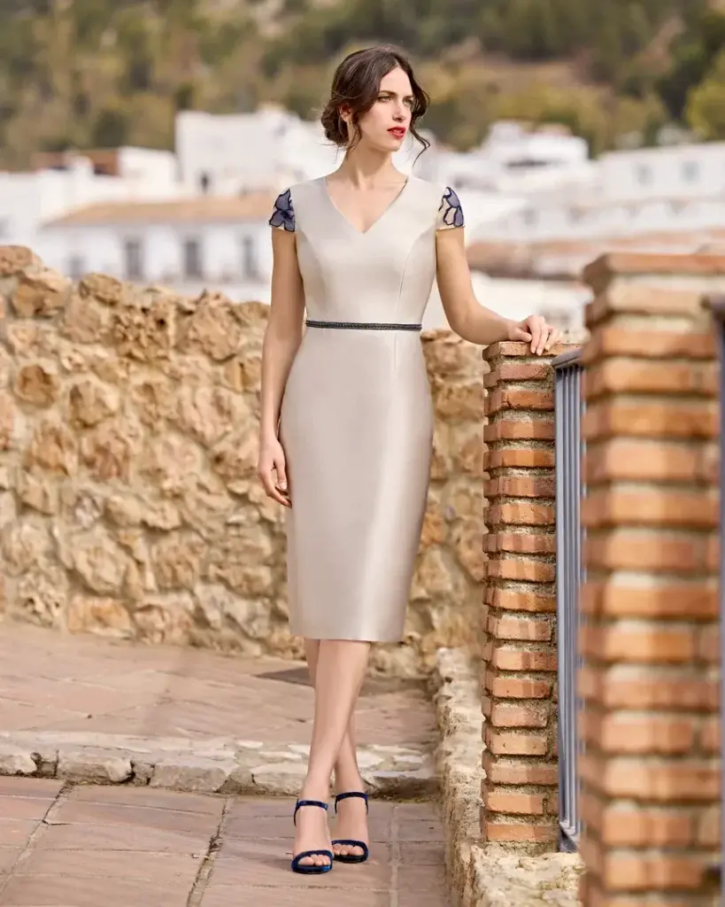 sñ sonia peña Ref: 1251013 Conjunto abrigo y vestido (Prendido) Rebajas de fábrica
