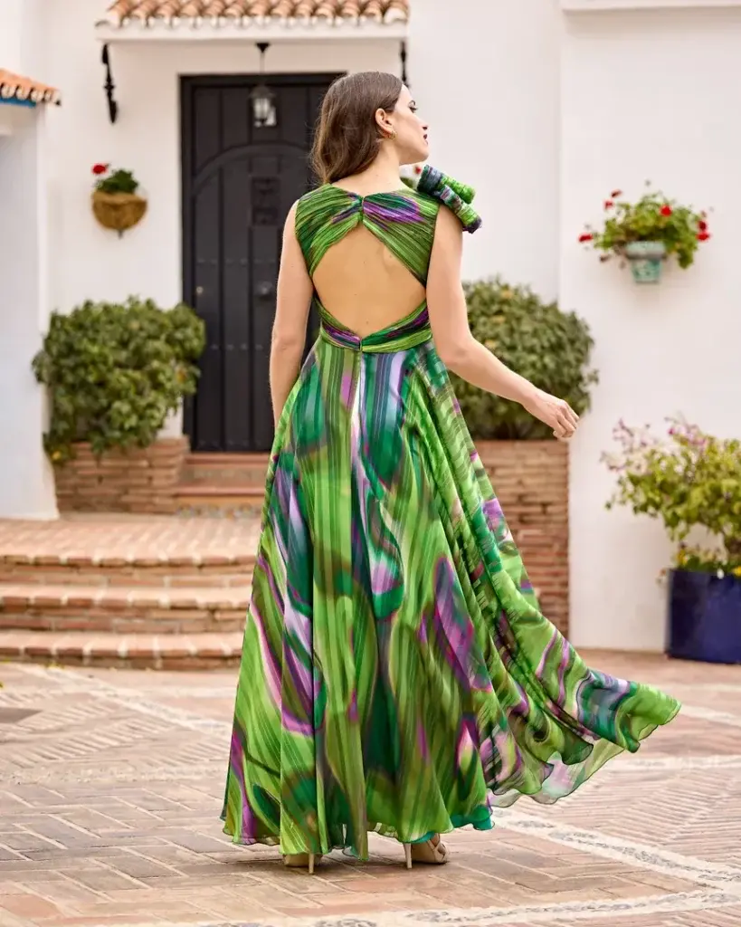sñ sonia peña Ref: 1251021 Conjunto vestido largo y chal Ventas relámpago
