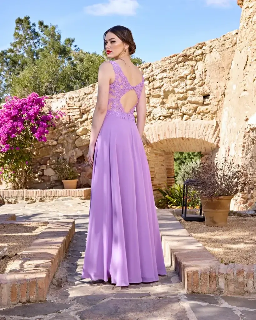 sñ sonia peña Ref: 1250045 Conjunto vestido largo y chal Última moda