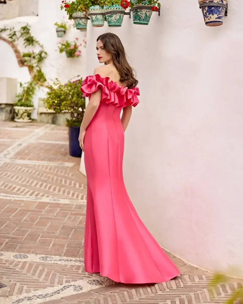 sñ sonia peña Ref: 1250091 Conjunto vestido largo y chal Solo queda un día