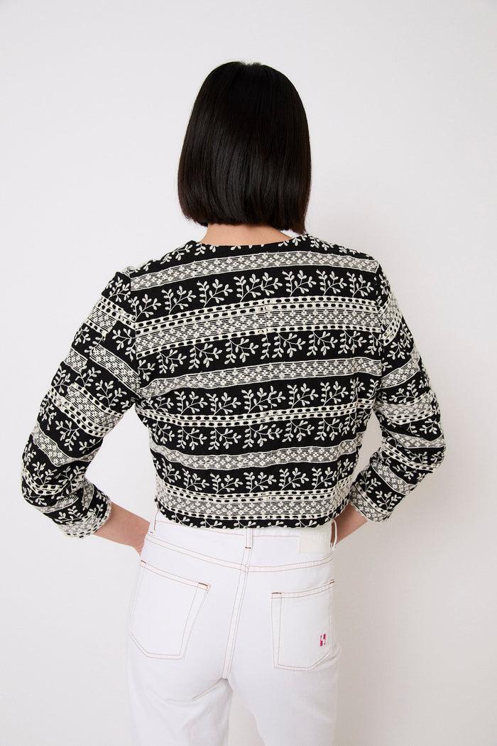 sophie and lucie CHAQUETA SEÚL CENEFAS NEGRO Outlet