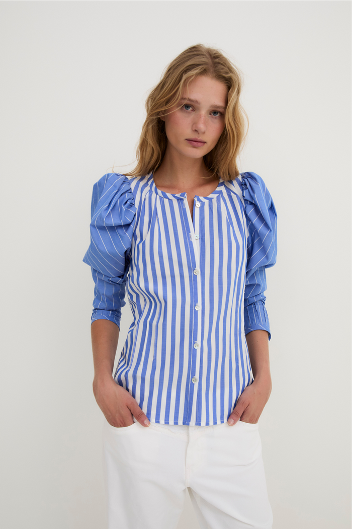 sophie and lucie BLUSA FAROL RAYA AZUL Liquidación