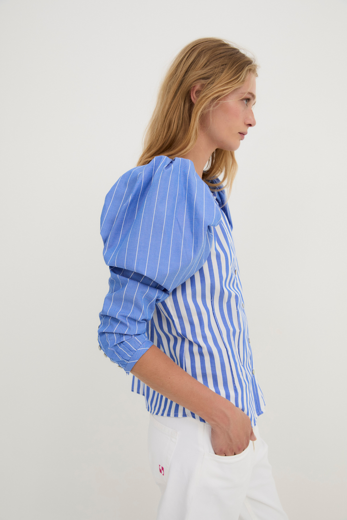 sophie and lucie BLUSA FAROL RAYA AZUL Liquidación